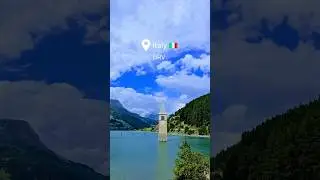 Beautiful Italy 🇮🇹 Lago di Resia - South Tyrol