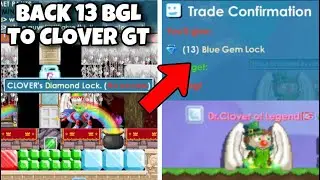 back 13 bgl to clover of legend after 2 years...