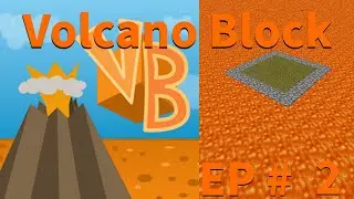 [Volcano block] Episode 2: Chests finally, albeit being cobblestone.