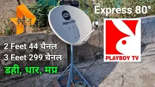 Express 80e 2 feet dish setting M.P