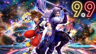 Super Smash bros ultimate Sephiroth & Sora co-op classic mode 9.9
