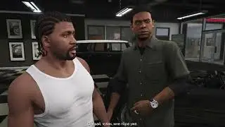 Grand Theft Auto V На Золото! Франклин и Ламар!