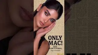 Полный макияж лица от MAC Cosmetics: пошаговый урок для начинающих ✨ #шорты #урокмакияжа #учусьсn...