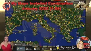Euro Truck Simulator 2 (1.58 Beta) My Maps Installed Combination January 2026 [1.58] + DLC's & Mods