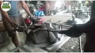 Aluminium Kadai manufacturing........