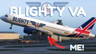 I flew for a VIRTUAL AIRLINE on VATSIM! (MSFS2024)