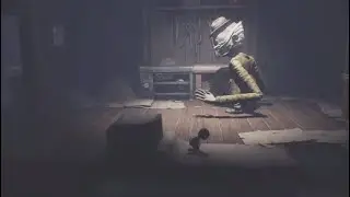 He after me😨. Little Nightmares DLC walkthrough part 2 from Gwave030. #Horror