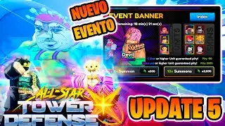 NUEVOS CODES💎NUEVO EVENTO🔥NUEVA JOJO UPDATE👀 en ALL STAR TOWER DEFENSE X 🌟#roblox