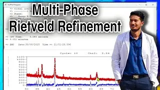 Multi-Phase Rietveld Refinement : Fullprof Tutorial for Complex XRD Data Analysis by Kiran Thakur