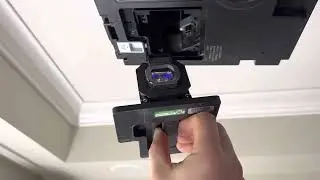 HOW TO CHANGE PANASONIC PT-AE4000 LAMP PROJECTOR BULB