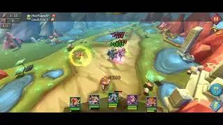 Lords mobile normal hero stage 6-9 f2p full auto mode easiest lineup #lordsmobile 