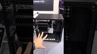 Completely fanless pc case from @coolermasteronline #computex2024