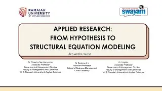 Introduction to Applied Research: From Hypothesis to Structural  Equation Modeling 