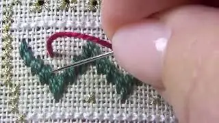Bargello Stitching