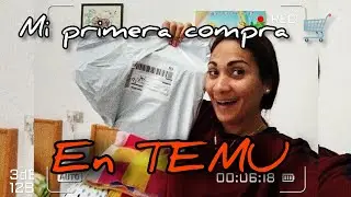 Mi primera compra en TEMU 🛒. Esto no sería posible en Cuba . Esto me llegó viviendo  en Vigo España