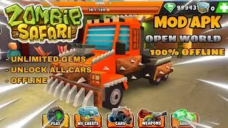Zombie Safari Mod Apk | Open World | Gameplay