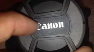 Canon lens cap from DX.com