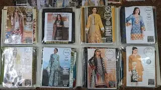 Eid Summer Collection 2021 | Fabric Lawn 3 Pc Suit Chiffon Dupatta Trouser | Zainab Collection