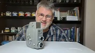 Agfa Movex Automatic I: Doppel-8mm Schmalfilmkamera von 1958.