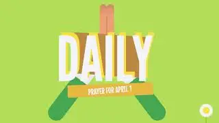 🙌🏽DailyPrayer - Apr1 #DailyPrayer #JesusOnline #StephenWong I 史動畫530