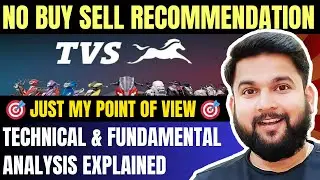 TVS Motor Company Share Analysis | Complete Fundamental Analysis | Technical Review Explain