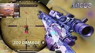 THE 1- SHOT LOCUS GUNSMITH INSANE!! | BEST LOCUS GUNSMITH CODM BR | CODM BR GAMEPLAY