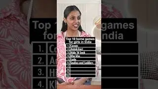 Top 10 home games for girls in India | Anurag Aggarwal