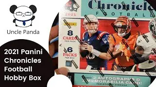 Low Number Legend QB Auto Hit from 2021 Panini Chronicles Football Hobby Box