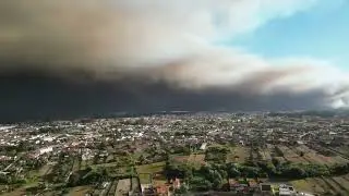Fire 🔥 in 🇵🇹 Portugal .Drone video.Apocalypse 2024