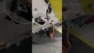 Climb Overhangs Efficiently! (3 Techniques!) #shorts
