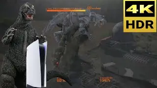 GODZILLA PS5 4K HDR - Showa Godzilla God of Destruction Full Walkthrough (Hard Mode)
