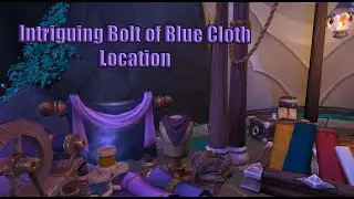 Intriguing Bolt of Blue Cloth Location - Dragonflight Profession Talents