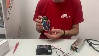 Touch RGB kontroler FS-RF4BS 384W 12V Mitea Lighting (povezivanje)