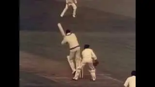 Charlie Davis classic test century vs England at Lords 1969