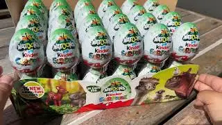 Opening kinder surprise chocolate eggs Natoons 2025