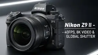 Утечки информации о Nikon Z9 II: 40 кадров в секунду, видео 8K и глобальный затвор &mdash; лучшая профе...
