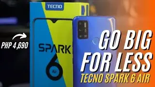 TECNO Mobile Spark 6 Air Full Review [GO BIG FOR LESS] + GIVEAWAY