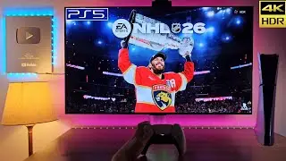 NHL 26 (PS5 Slim) Gameplay 4K HDR 60FPS 