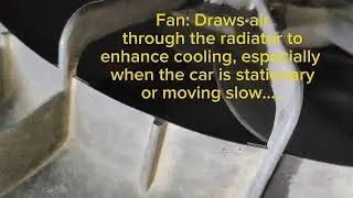 COOLING SYSTEM IN THE CAR AND MOTORCYCLE 
