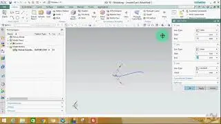 How to draw a curve with the help of law curve (cubic and linear) in nx