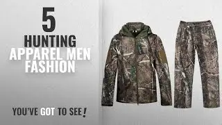 Top 10 Hunting Apparel [Men Fashion Winter 2018 ]: Camo Jacket New View Waterproof Hunting