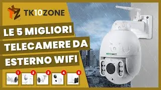 Le 5 migliori telecamere da esterno wifi