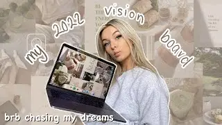 CREATING MY 2022 DIGITAL VISION BOARD