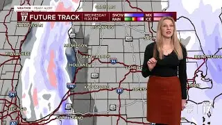 Wednesday Late PM Forecast: Frigid, breezy, lake effect