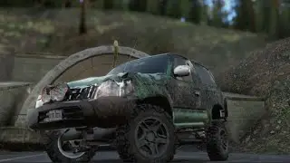 Toyota Prado (Saki  Lane Crusher M90 S)| SnowRunner