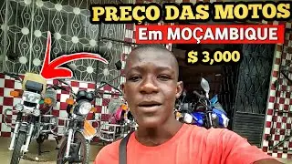 Quanto custa MOTOS novas e USADAS EM MOÇAMBIQUE? #2024