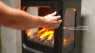 Dimplex Mapleton 100 Optimyst Electric Stove | Realistic Flame & Smoke Effect
