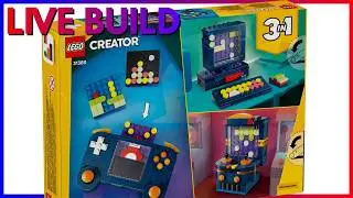 Live building Lego Retro Gaming Console (2026 set 31380 Creator 3in1 )