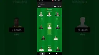 Fantasy team of cpl match skp vs aa