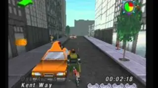 Sega Saturn A - Z - Courier Crisis (Gameplay)